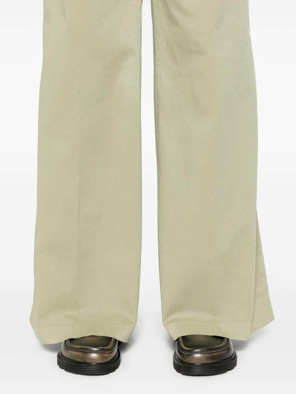 The Best Shops FORTE FORTE: pantaloni casual - Pantaloni a gamba larga in cotone