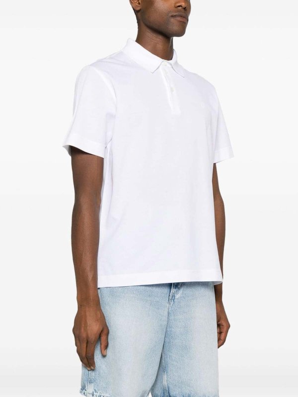 The Best Shops GIVENCHY: polo shirts - 4G Logo Cotton Polo Shirt