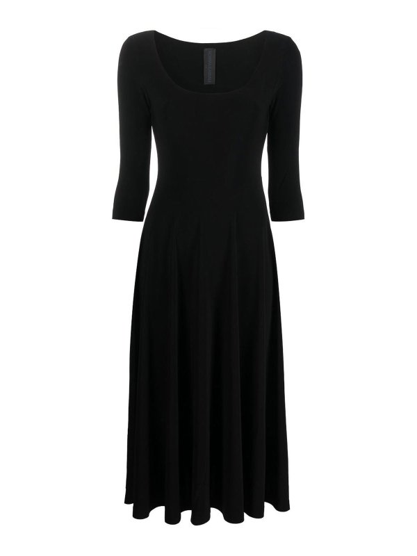 Norma Kamali: Maxi robe - Maxi Robe - Noir