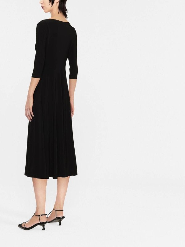 Norma Kamali: Maxi robe online - Maxi Robe - Noir