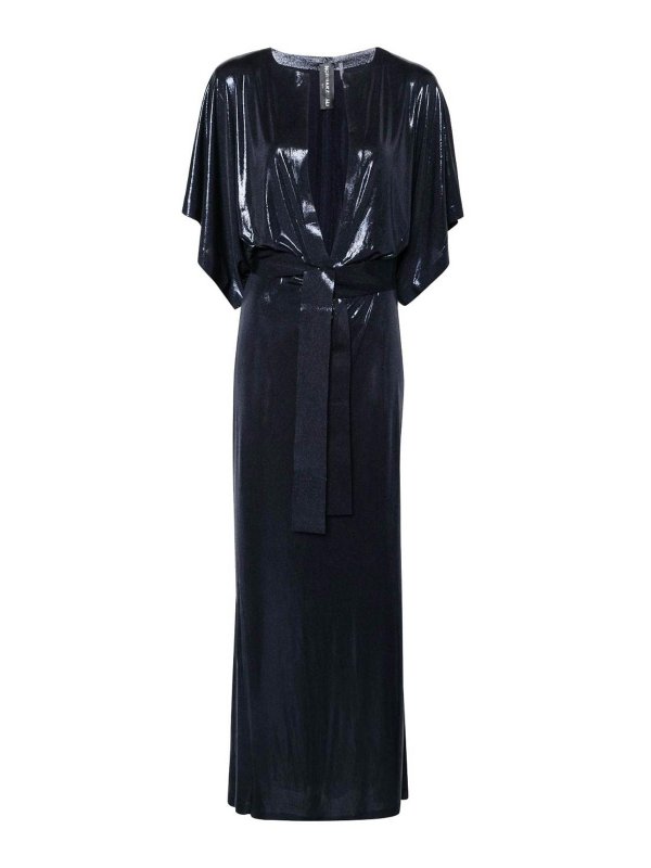 Norma Kamali: マキシドレス - マキシドレス - ブルー