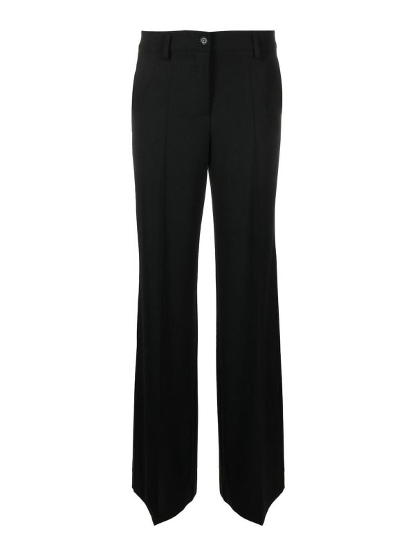 P.A.R.O.S.H.: カジュアルトラウザー - カジュアルパンツ - 黒