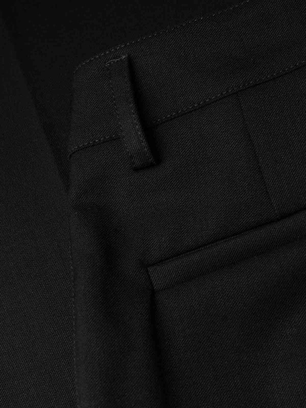 カジュアルパンツ - 黒 shop online: P.A.R.O.S.H.