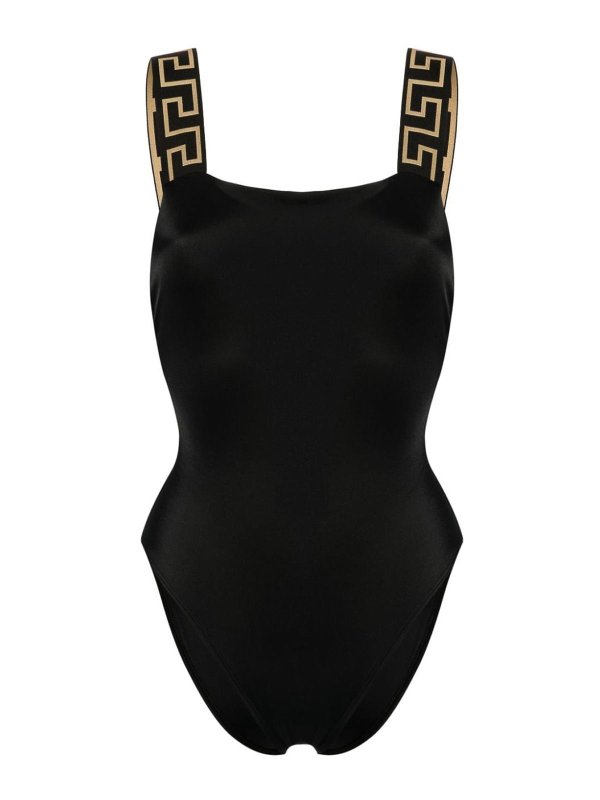 VERSACE: Badeanzüge - Badeanzug - Schwarz