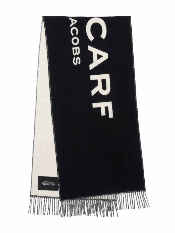 The Best Shops MARC JACOBS: scarves - Logo Wool Scarf