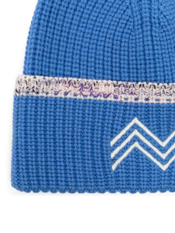 MISSONI: beanies online - Zig Zag Wool Beanie