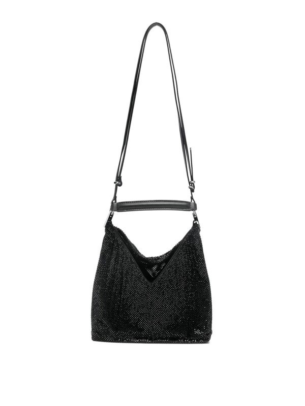 BENEDETTA BRUZZICHES: クロスボディバッグ - クロスボディバッグ - 黒