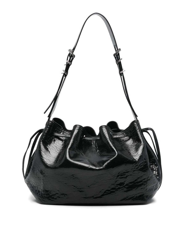 GIVENCHY: cross body bags - Pumpkin Medium Leather Shoulder Bag