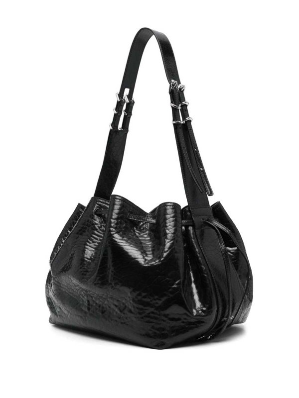 Pumpkin Medium Leather Shoulder Bag shop online: GIVENCHY