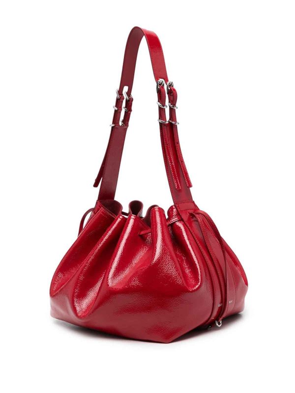 Pumpkin Medium Leather Shoulder Bag shop online: GIVENCHY