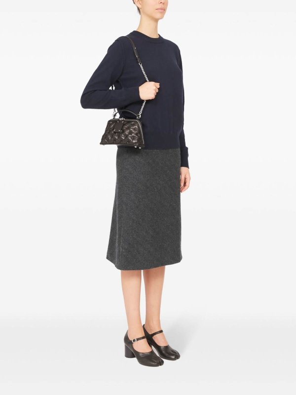 The Best Shops Maison Margiela: totes bags - Glam Slam Leather Handbag