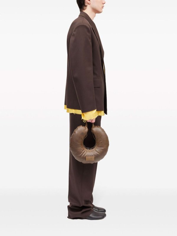 クロスボディバッグ - ベージュ shop online: MM6 MAISON MARGIELA