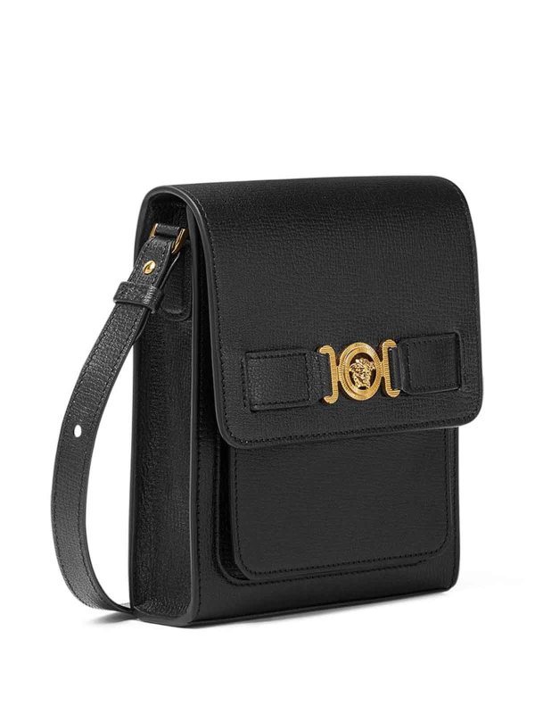 Leather Messenger Bag shop online: VERSACE
