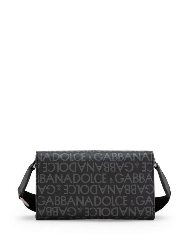 Allover Logo Crossbody Bag shop online: DOLCE & GABBANA