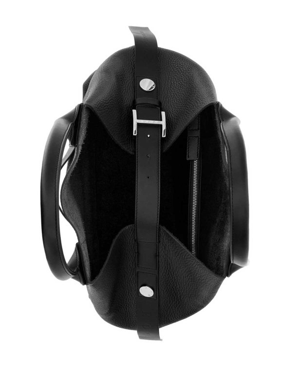 HOGAN: cross body bags online - Script Medium Leather Tote Bag