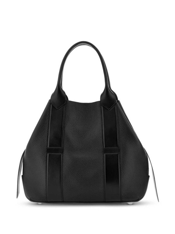 HOGAN buy online Script Medium Leather Tote Bag