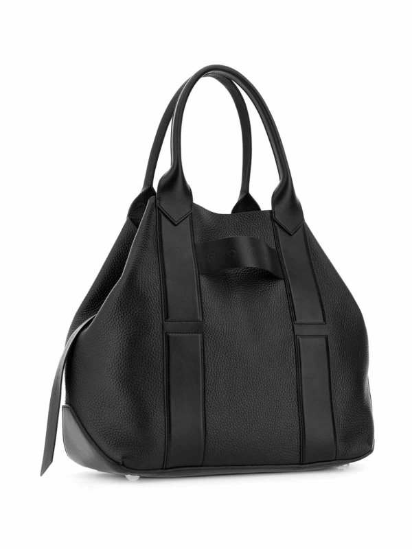 cross body bags shop online Script Medium Leather Tote Bag