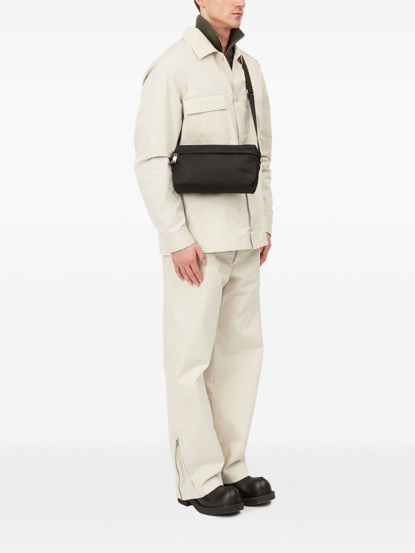 クロスボディバッグ - 黒 shop online: MM6 MAISON MARGIELA