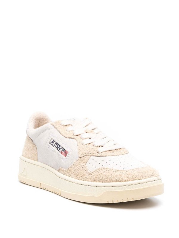 AUTRY: trainers online - Medalist Low Suede Sneakers