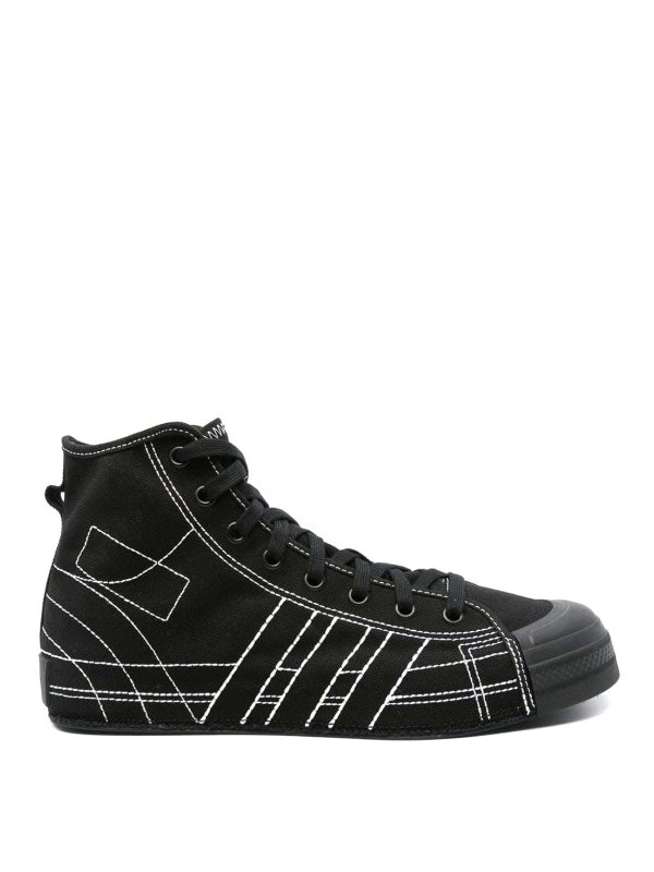 Y-3: スニーカー - スニーカー - 黒