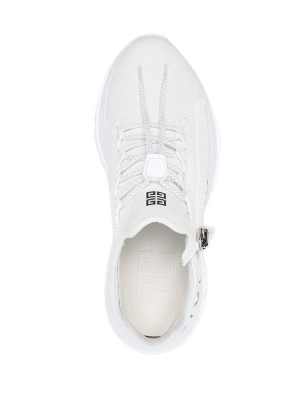 The Best Shops GIVENCHY: trainers - Spectre Zip Leather Sneakers