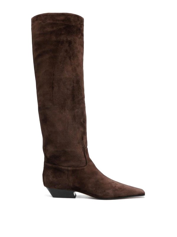 KHAITE: Botas - Botas - Marrón