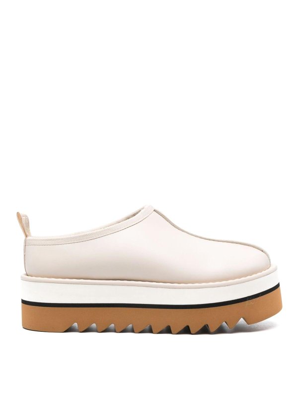STELLA McCARTNEY: Mocassins & Chaussures bateau - Mocassins - Blanc