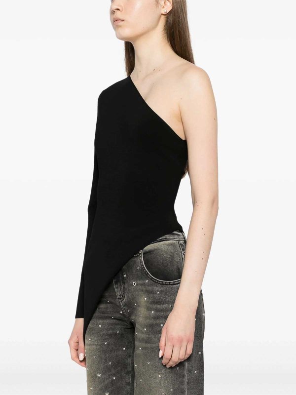 The Best Shops ALEXANDER WANG: boat necks - Asymmetric shirt