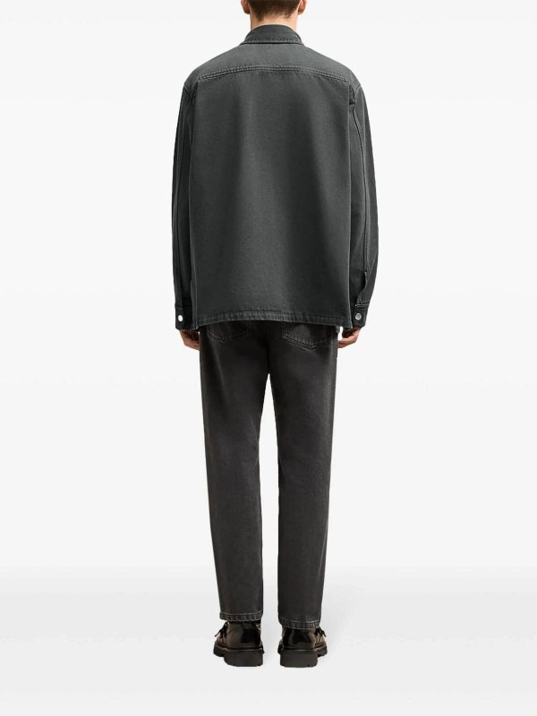 ブーツカットジーンズ - 黒 shop online: AMI PARIS