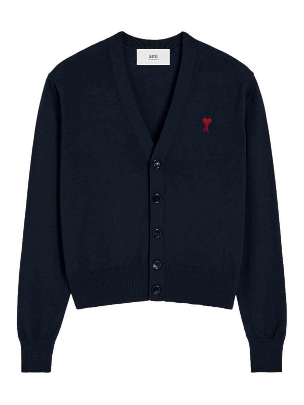 AMI PARIS: cardigans - Cardigan