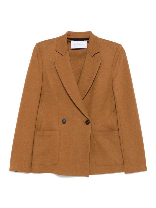 HARRIS WHARF LONDON: blazers - Super Fine Merino Jacket