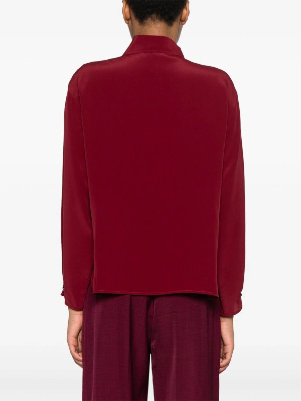 Blouse - Rose Foncé shop online: VICTORIA BECKHAM