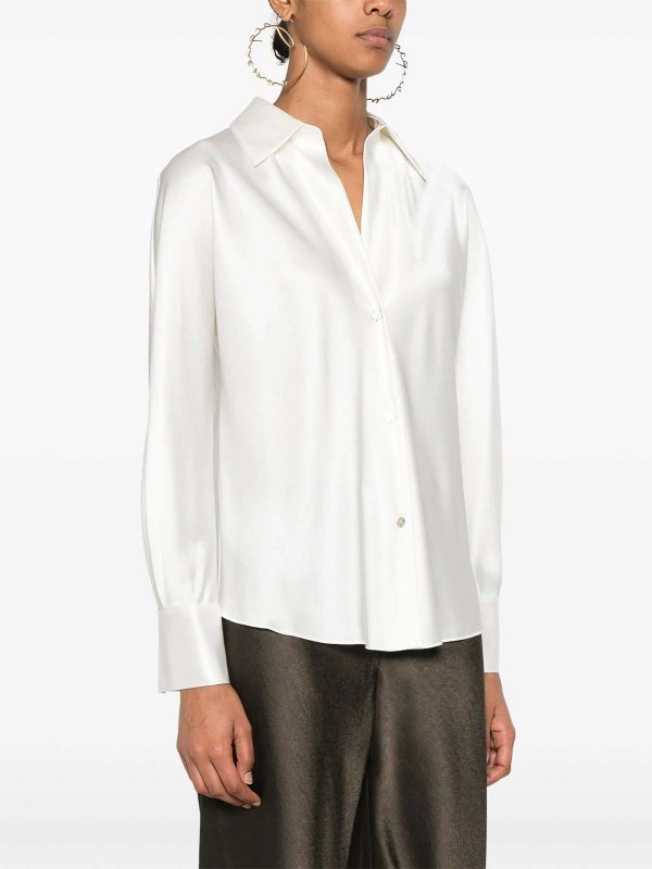 The Best Shops VINCE: blouses - Bias Ls Blouse