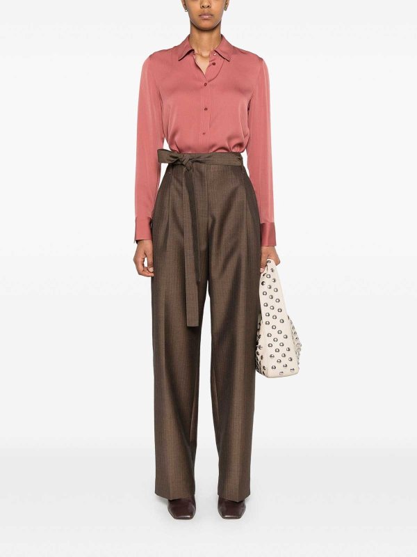 VINCE: ブラウス online - ブラウス - ダークレッド