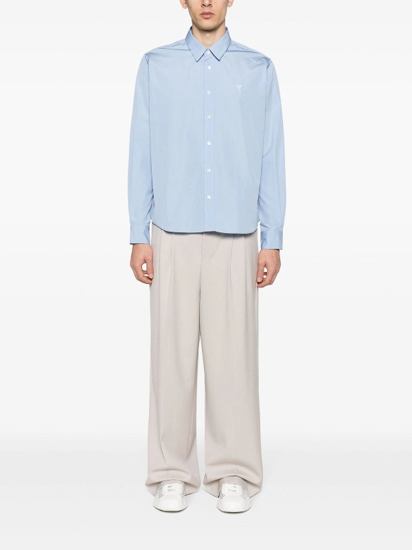 AMI PARIS: シャツ online - シャツ - ブルー