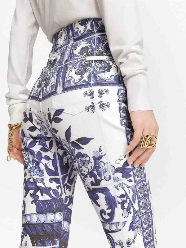 DOLCE & GABBANA buy online カジュアルパンツ - ブルー