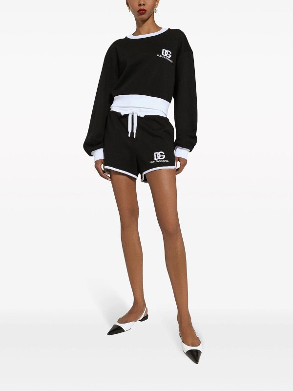 DOLCE & GABBANA: トラウザーショーツ online - ショートパンツ - 黒
