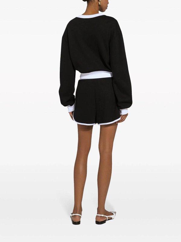 ショートパンツ - 黒 shop online: DOLCE & GABBANA