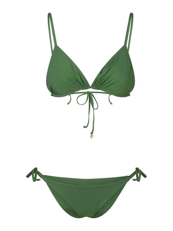 FISICO: one-piece - Two-tone triangle