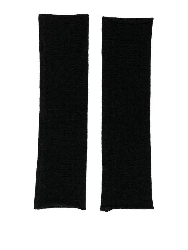 LISA YANG: 手袋 - 手袋 - 黒