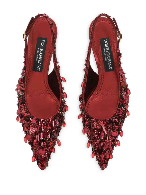 Sling Full Paillettes shop online: DOLCE & GABBANA