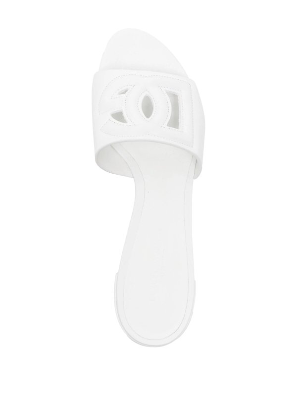 ビーチサンダル - 白 shop online: DOLCE & GABBANA