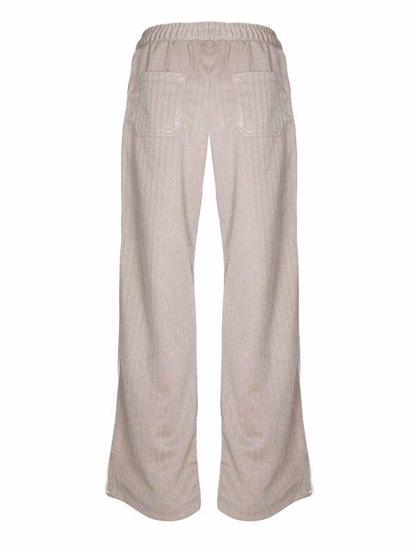 The Best Shops GOLDEN GOOSE: tracksuit bottoms - Light Beige Technical Jersey Joggings