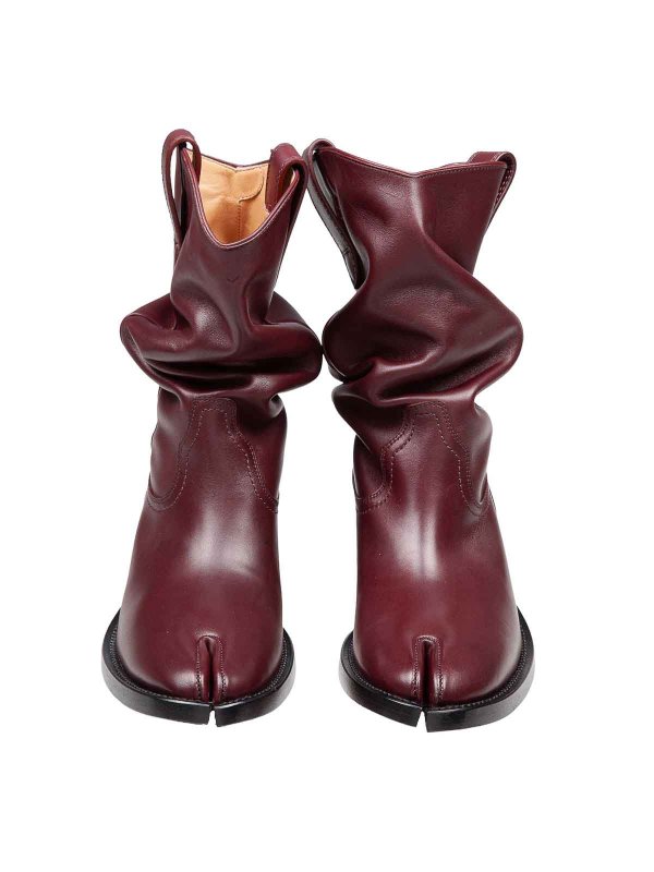 The Best Shops Maison Margiela: ブーツ - ブーツ - ダークレッド