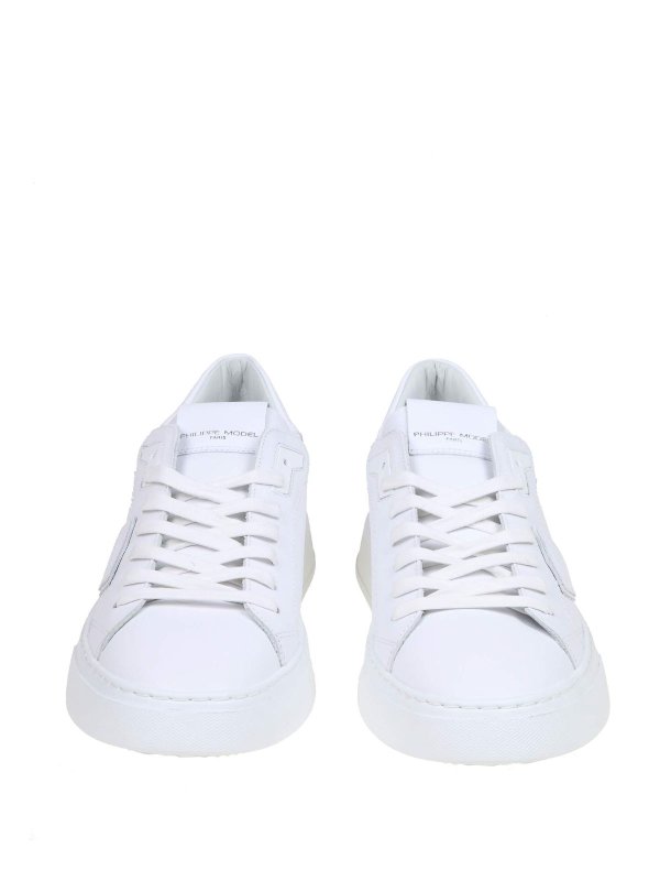 The Best Shops PHILIPPE MODEL: trainers - Temple Low Sneakers In White Leather