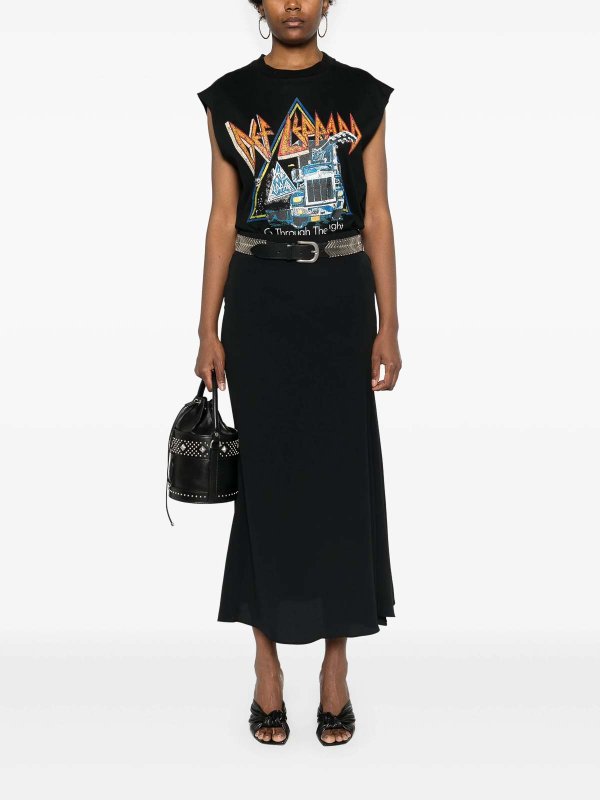 ISABEL MARANT: Knielange und Midi Röcke online - Midirock - Schwarz