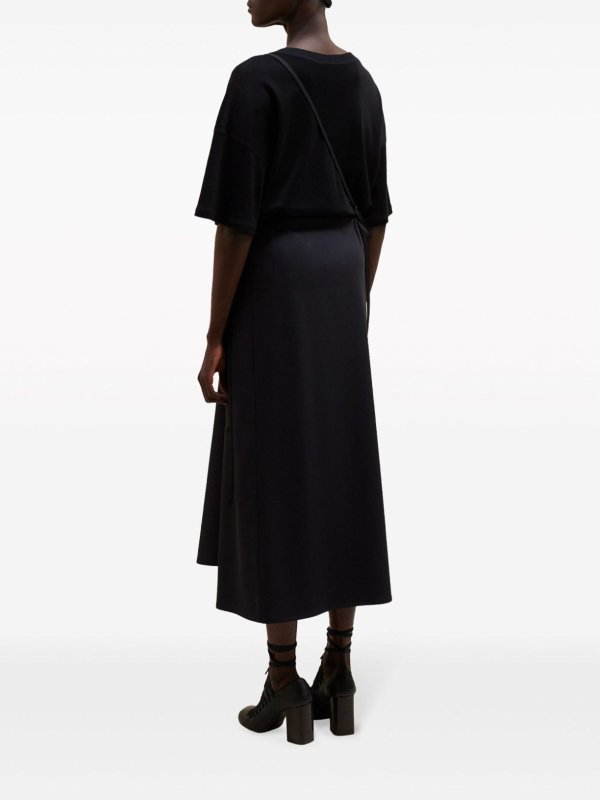The Best Shops LEMAIRE: Knee length skirts & Midi - Tie-Fastening Wrap Maxi Skirt