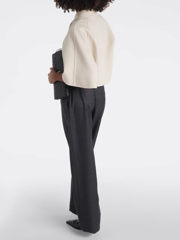 The Best Shops Max Mara: Capes &  Ponchos - Volume Wool And Cashmere Cape