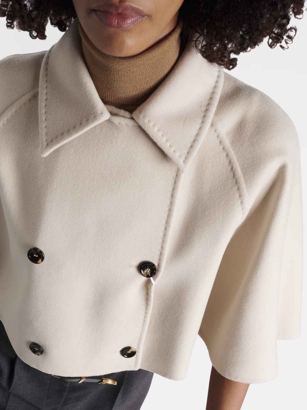 Volume Wool And Cashmere Cape shop online: Max Mara