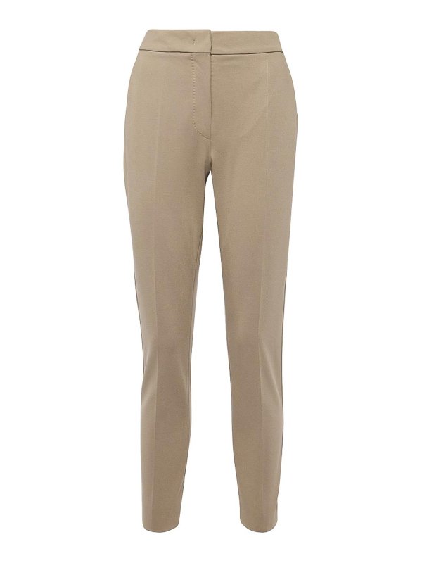 Max Mara: Trousers Shorts - Pegno Jersey Trousers